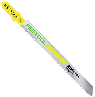 Festool Accessoires Decoupeerzaagblad HS 75/2,5 BI/5 | 5 stuks | 490178 Festool Accessoires Decoupeerzaagblad HS 75/2,5 BI/5 | 5 stuks | 490178