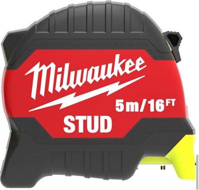 Milwaukee rolmaat stud | gen iii | 16ft / 5 m x 33 mm - 4932498764
