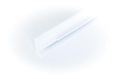 Xperta Afdekprofiel t.b.v. systeemplafond - 4m - Montage in plafond - Wit - Deurdikte 40-54mm