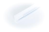 Xperta Afdekprofiel t.b.v. systeemplafond - 4m - Montage in plafond - Wit - Deurdikte 40-54mm - thumbnail