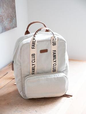 Luiertas in rugzakmodel Family Club Signature CHILDHOME ecru