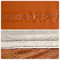 Kampeerluifel waterdicht 460x305x210 cm oranje - thumbnail