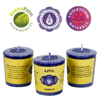 Geurkaarsje Votief 6e Chakra - thumbnail