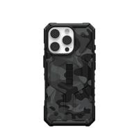 Urban Armor Gear Pathfinder SE MagSafe Case Backcover Apple iPhone 16 Pro Camouflage, Midnight, Camouflage grijs MagSafe compatible - thumbnail