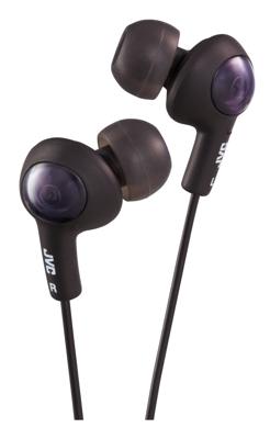 JVC HAFX5B Gumy Plus Inner Oortelefoon - Zwart