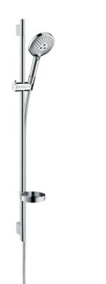 Hansgrohe Raindance select glijstangset 90cm met handdouche wit-chroom 26631400