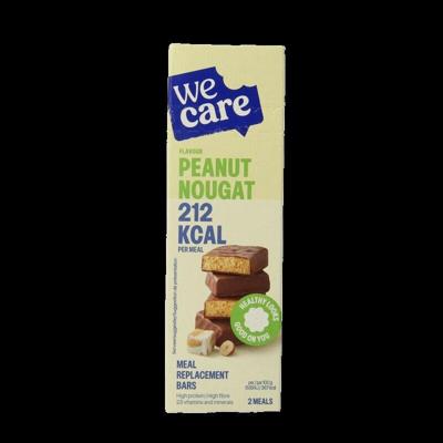 Wecare Peanut Nougat Meal Replacement Bars