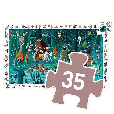 Observatiepuzzel Het orkest 35 stuks DJECO multi-gekleurd - thumbnail