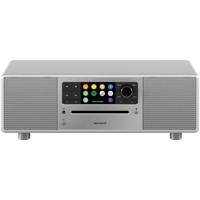 sonoro Prestige Compact systeem met cd-speler, bluetooth en internetradio (FM, WLAN, DAB Plus, Spotify, Amazon, Deezer), zilver - thumbnail