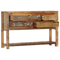 Dressoir 120x30x75 cm massief gerecycled hout - thumbnail