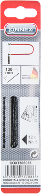 Connex Figuurzaagblad Zarsa Maat=5 (12St) - COXT806035