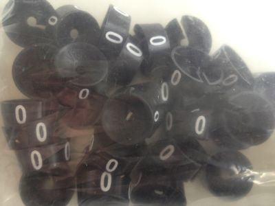 MB zwart/wit 0 voor op kledinghanger