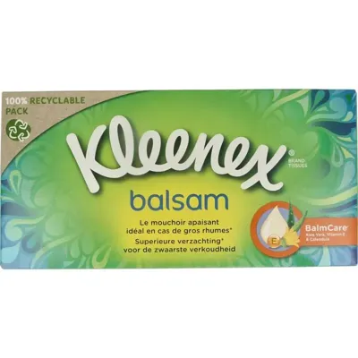 Kleenex Balsam Tissues