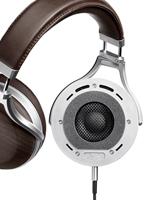Denon AH-D5200 Bedraad Hoofdtelefoons Hoofdband Bruin, Zilver - thumbnail
