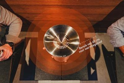 Solo stove mesa xl warmte deflector uit rvs ø 26.9cm