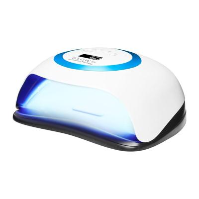 Glow v1 uv/led lamp dual 168w wit met metallic blauw