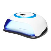 Glow v1 uv/led lamp dual 168w wit met metallic blauw - thumbnail