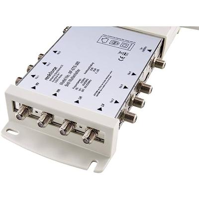 Renkforce RF-STS-360 Satelliet multiswitch Ingangen (satelliet): 5 (4 satelliet / 1 terrestrisch) Aantal gebruikers: 6 geschikt voor Quad LNB Renkforce RF-STS-360 Satelliet multiswitch Ingangen (satelliet): 5 (4 satelliet / 1 terrestrisch) Aantal gebruikers: 6 geschikt voor Quad LNB