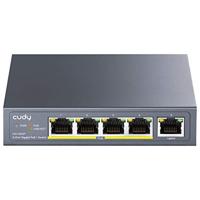 Cudy GS1005P netwerk-switch Gigabit Ethernet (10/100/1000) Power over Ethernet (PoE) Grijs - thumbnail