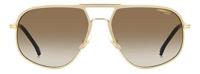 Zonnebril Heren Carrera CARRERA-318-S-J5G Gouden ø 60 mm - thumbnail