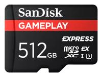 Sandisk MicroSDexpress Gameplay 512GB 880mb/650mb/s - thumbnail