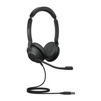 Jabra Evolve2 30 Headset Bedraad Hoofdband Kantoor/callcenter USB Type-A Zwart - thumbnail