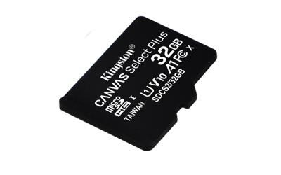 Kingston Micro SD Kaart 32GB Met Adapter - 501199 Kingston Micro SD Kaart 32GB Met Adapter - 501199