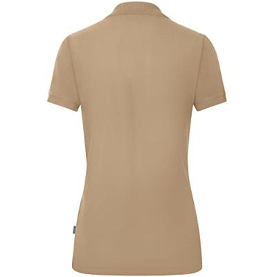 JAKO C6320D Polo Organic Dames - Zand - 36