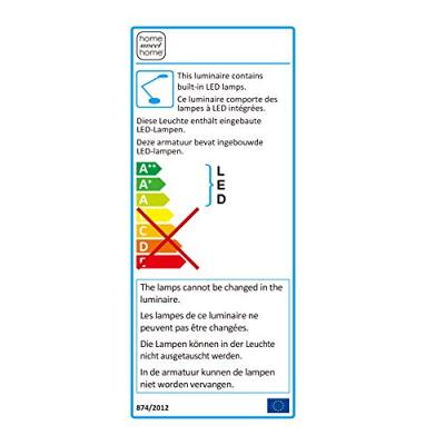 Light depot - bureaulamp Touch - zwart - Outlet