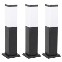 Stein set 3 stuks Tuinlamp zwart - thumbnail