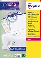 Etiket Avery L7163 99.1x38.1mm wit 1400 etiketten - thumbnail