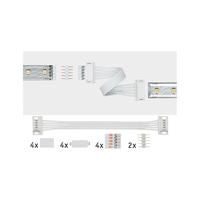 Paulmann 70919 Connectorset 144 W (max) Kabellengte: 10.00 cm 24 V Kunststof (l x b x h) 100 x 19 x 7 mm 1 stuk(s) - thumbnail