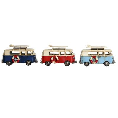 Decoratieve figuren Home ESPRIT Blauw Rood Marineblauw 27 x 11,5 x 15,5 cm (3 Stuks)