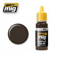 MIG Acrylic 6K Russian Brown 17ml - thumbnail