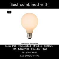 Lucide MACARONS - Hanglamp - Ø 24,5 cm - 1xE27 - Roze - thumbnail