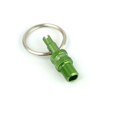 By,schulz Ventieladapter mini sv/dv -> av groen By,schulz Ventieladapter mini sv/dv -> av groen