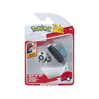 Jazwares Pokémon - clip n go aron heavy ball