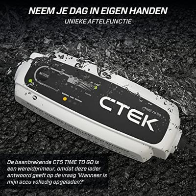 CTEK Druppellader CT5 TIME TO GO 12 V 5 A 5 A