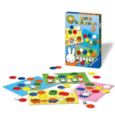 Ravensburger nijntje bonte ballonnen, speel- en leerspel