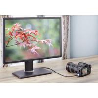 HDMI Aansluitkabel [1x HDMI-stekker - 1x HDMI-stekker C mini] 1.50 m Zwart SpeaKa Professional Met LED, Ultra HD-HDMI, Vergulde steekcontacten, Audio Return - thumbnail