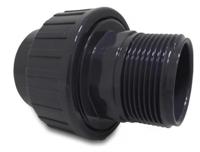 pvc 3-delige koppeling 25mm x 3/4" 10 bar - thumbnail