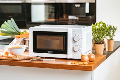 Magnetron Adler AD 6205 Wit Zwart 700 W 20 L - thumbnail