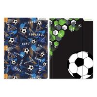 Map met Elastiek A4 Voetbal Print - thumbnail
