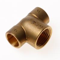 T-stuk kapxbn.drxkap 15x1/2x15 - thumbnail