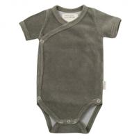 Little Indians Romper Corduroy Junior Katoen Groen Maat 56 - thumbnail