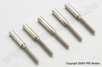 Kwiklink koppelstuk met schroefdraad M2 - 1.2mm (5st) Kwiklink koppelstuk met schroefdraad M2 - 1.2mm (5st)