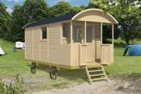 Tuindeco Kathy Circuswagen 19mm vuren blank 500 x 240 cm excl. onderstel- - Onbehandeld vurenhout- Tuindeco - thumbnail