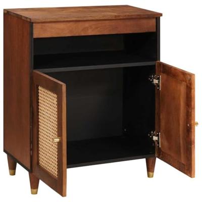 Media-opslagkasten en rekken Bruin 60 x 33.5 x 75 cm