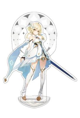 Genshin Impact Traveler Theme Series Character Acrylic Figure Traveler Lumine 14 cm