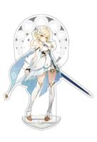 Genshin Impact Traveler Theme Series Character Acrylic Figure Traveler Lumine 14 cm - thumbnail